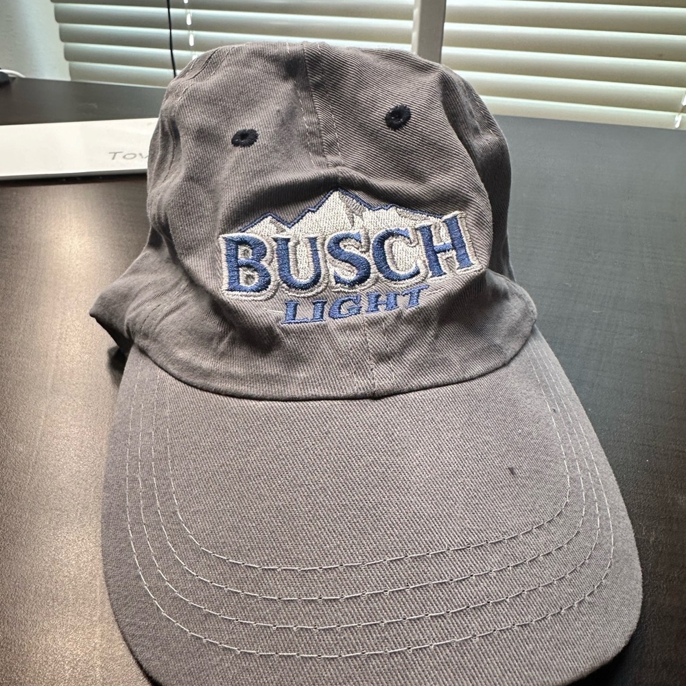Busch Light Grey Hat